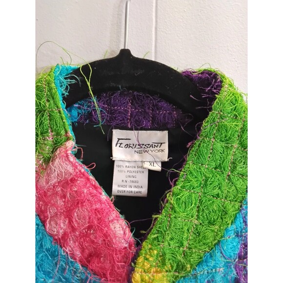 Florissant New York Multi-color Eyelasj Jacket - Picture 2 of 4